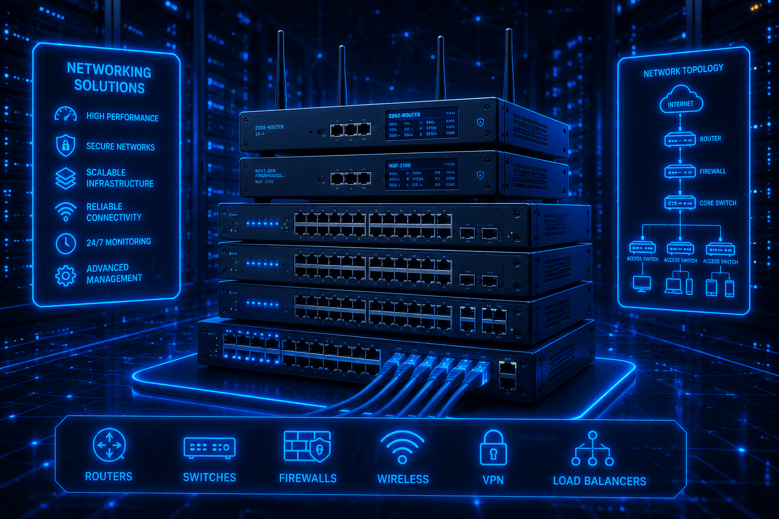Network infrastructure setup